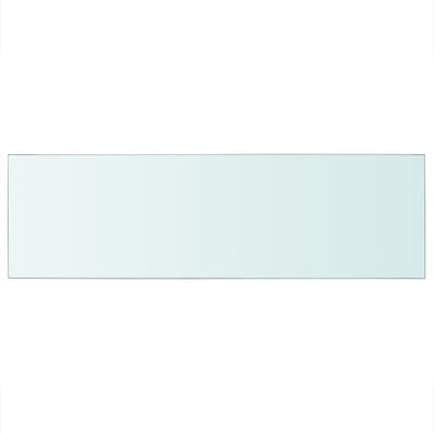 Shelf Panel Glass Clear 80x25 cm