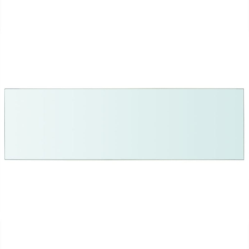 Shelf Panel Glass Clear 80x25 cm