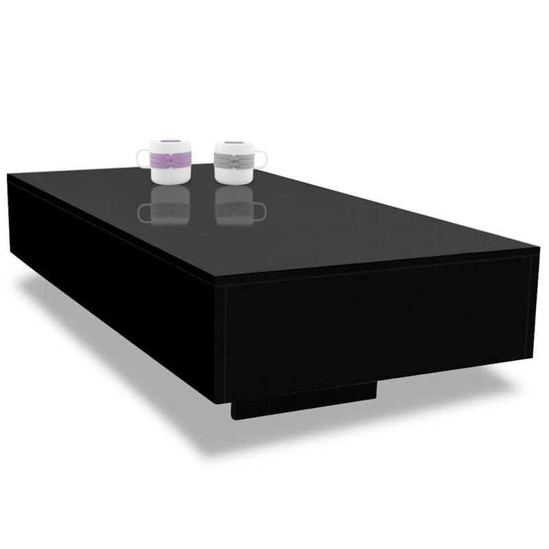 Coffee Table High Gloss Black