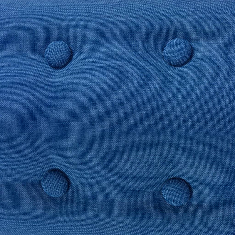 Armchair Blue Fabric