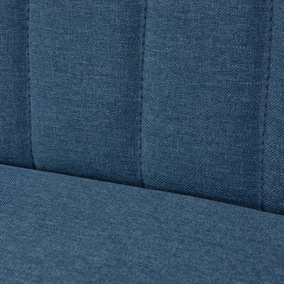 Sofa Fabric 117x55.5x77 cm Blue