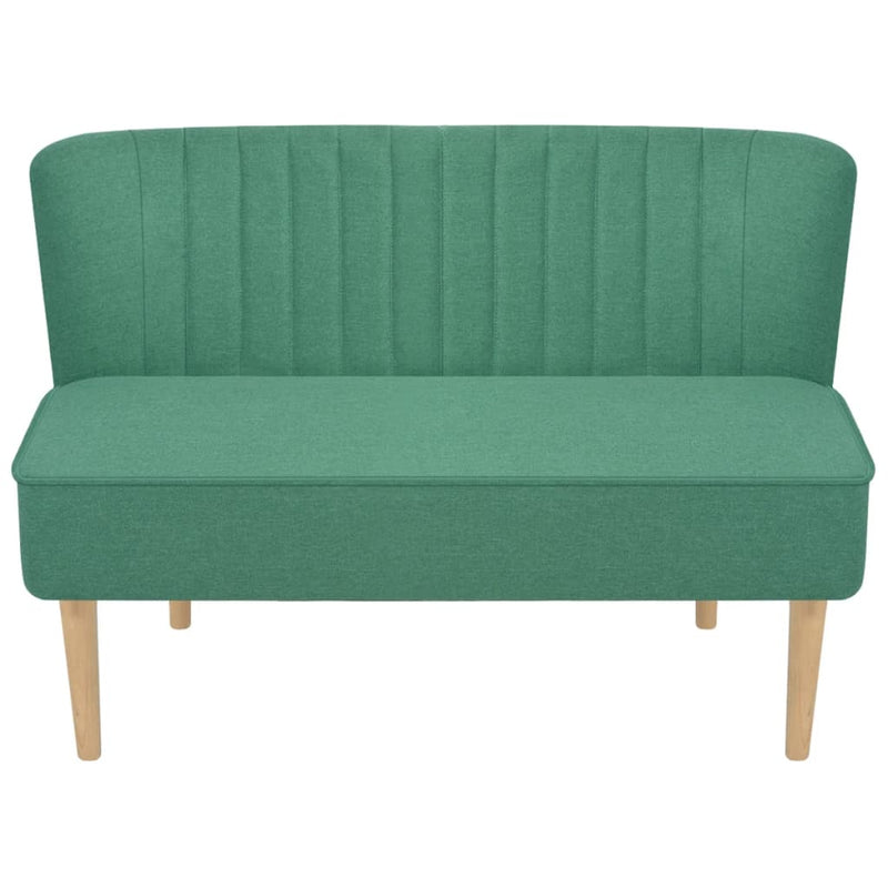 Sofa Fabric 117x55.5x77 cm Green