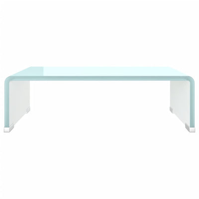 TV Stand/Monitor Riser Glass Green 40x25x11 cm