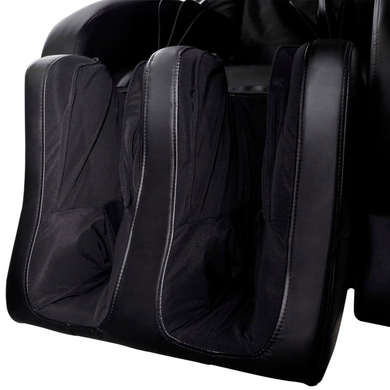 Massage Chair Black Faux Leather