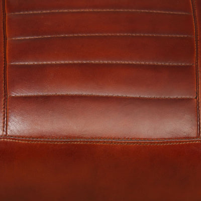 Lounge Chair Brown Genuine Leather