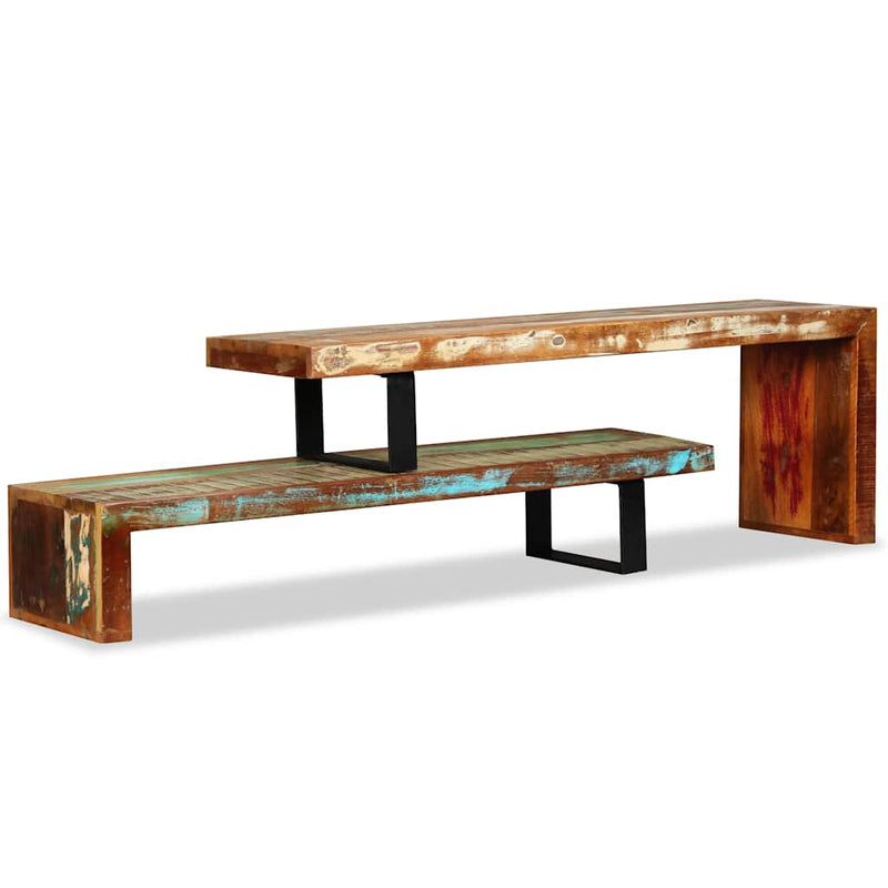 TV Stand Solid Reclaimed Wood