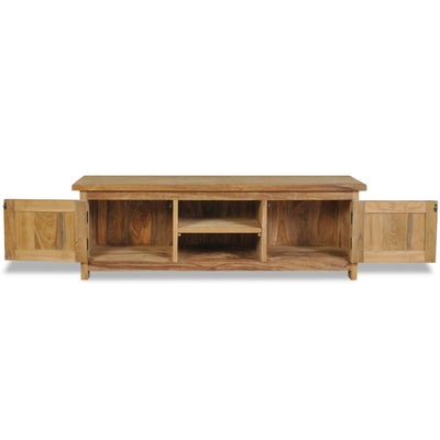 TV Cabinet Solid Teak 120x30x40 cm