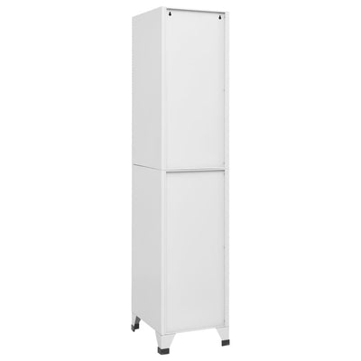 Locker Cabinet with 4 Compartments 38x45x180 cm