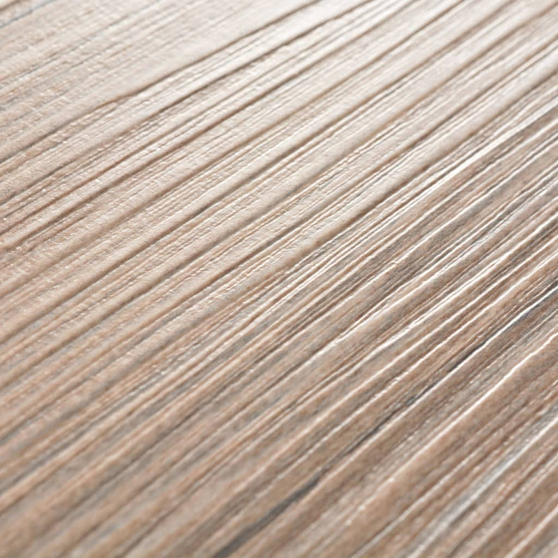 Non Self-adhesive PVC Flooring Planks 5.26 m² 2 mm Oak Brown