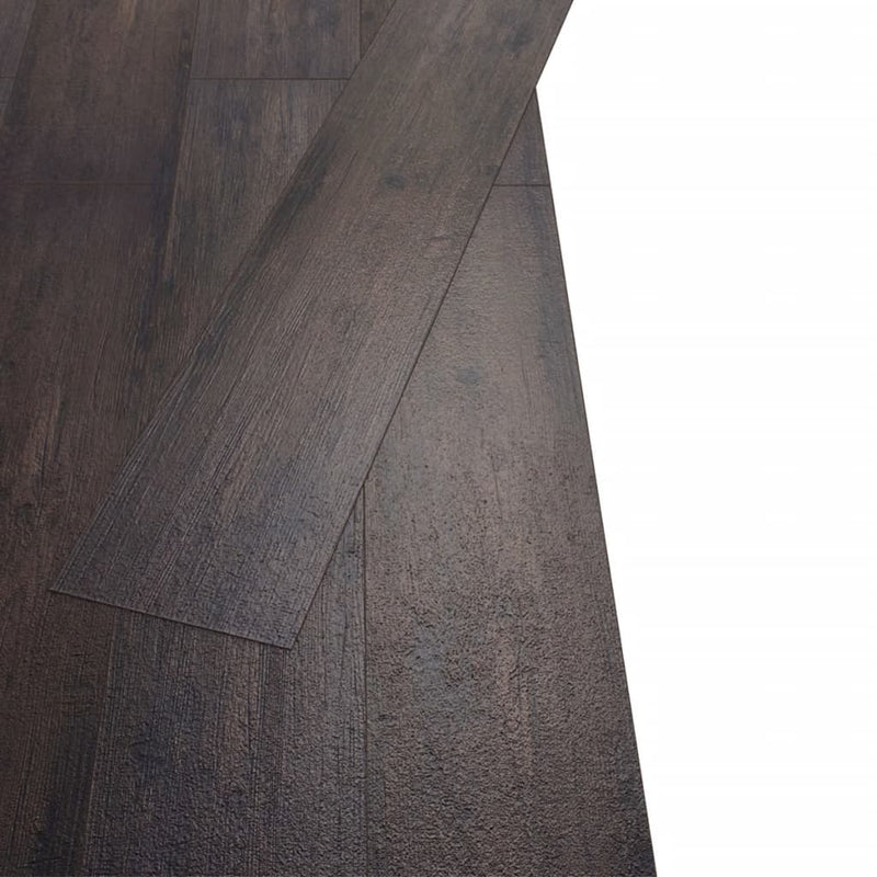 Non Self-adhesive PVC Flooring Planks 5.26 m² 2 mm Oak Dark Grey