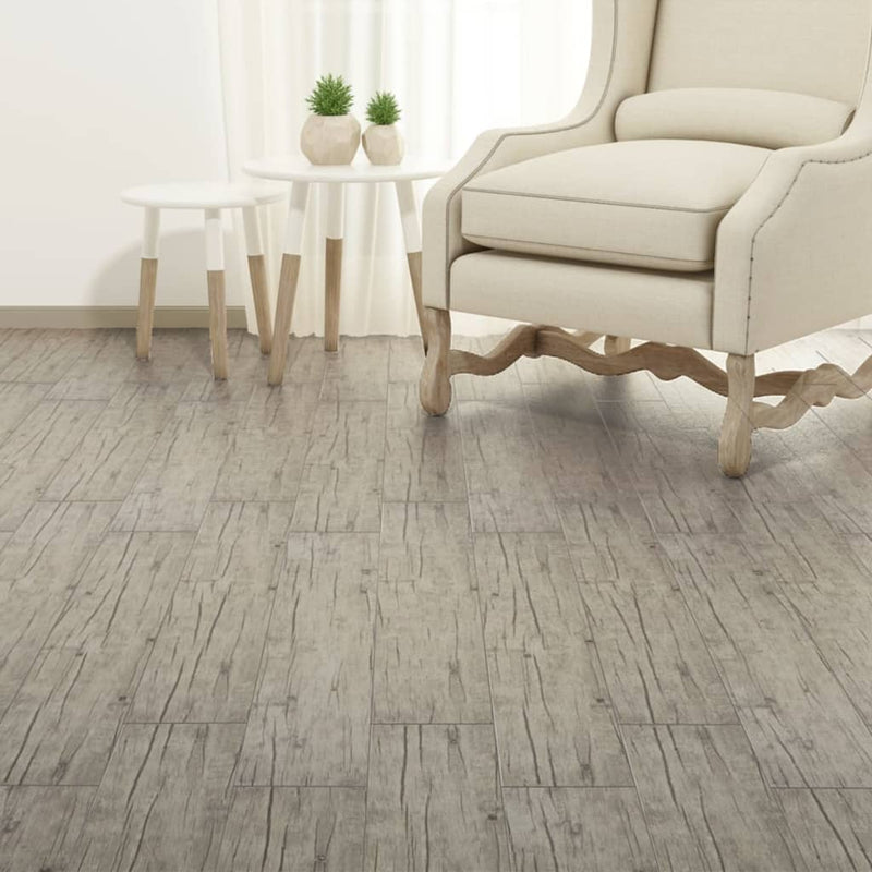 Self-adhesive PVC Flooring Planks 5.02 m² 2 mm Oak Washed