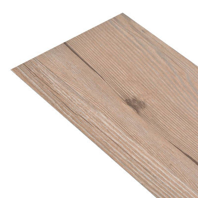 Self-adhesive PVC Flooring Planks 5.02 m² 2 mm Oak Brown