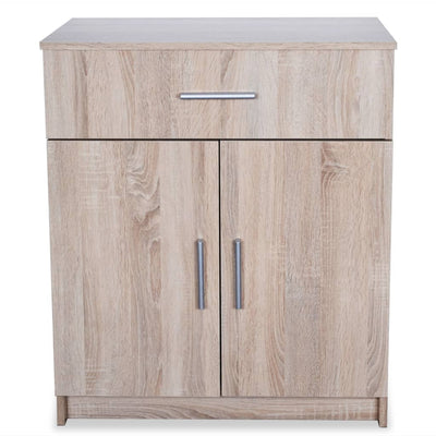 Sideboard Engineered Wood 71x35x88 cm Oak