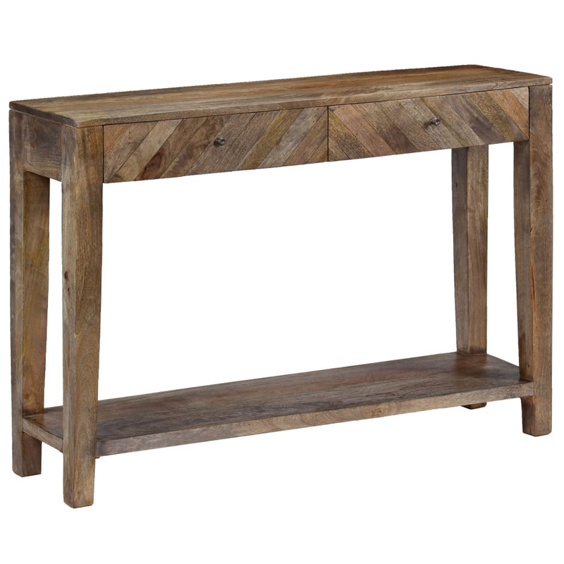 Console Table Solid Mango Wood 118x30x80 cm