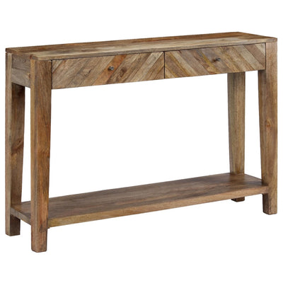 Console Table Solid Mango Wood 118x30x80 cm