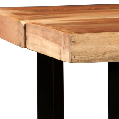 Bar Table 150x70x107 cm Solid Acacia Wood