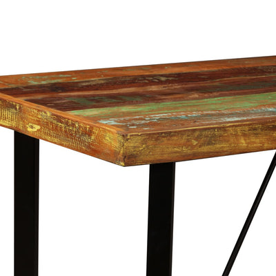 Bar Table 120x60x107 cm Solid Reclaimed Wood