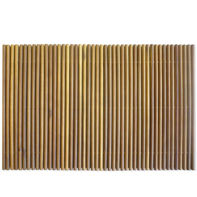 Bath Mat Acacia Wood 80x50 cm
