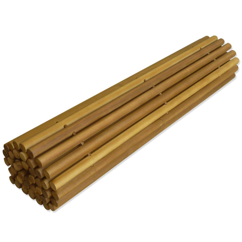 Bath Mat Acacia Wood 80x50 cm