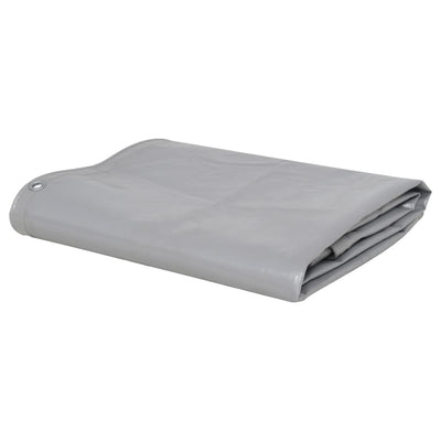 Tarpaulin 650 g/m² 4x5 m Grey