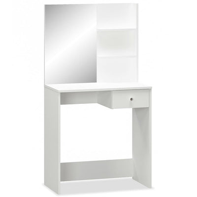 Dressing Table Engineered Wood 75x40x141 cm White