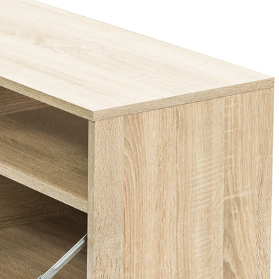 TV Cabinet Engineered Wood 95x35x36 cm Oak