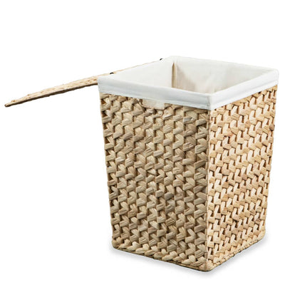 Laundry Basket Set 2 Pieces Water Hyacinth