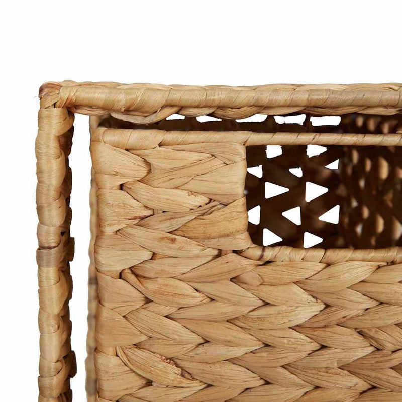 Storage Unit with 5 Baskets 25.5x37x100 cm Water Hyacinth