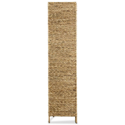 4-Panel Room Divider 154x160 cm Water Hyacinth