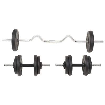 Barbell and Dumbbell Set 30 kg