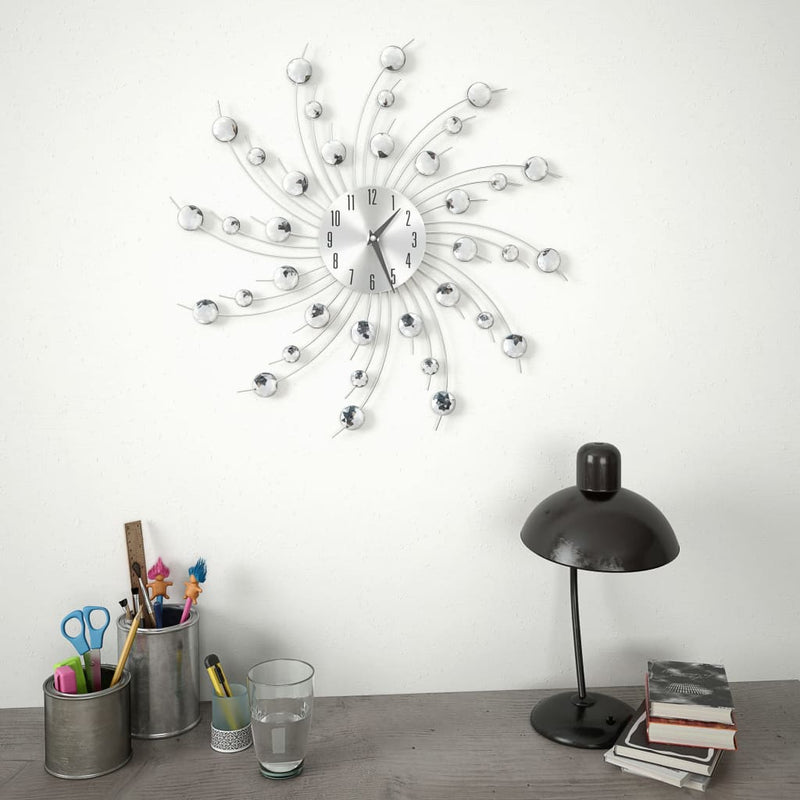 Wall Clock with Quartz Movement Modern Design 50 cm