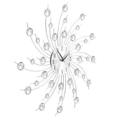 Wall Clock with Quartz Movement Modern Design 50 cm