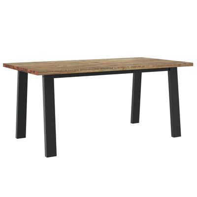 Dining Table Solid Acacia Wood 170x90x75 cm