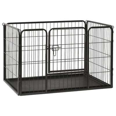 Puppy Playpen Steel 91.5x59x61cm