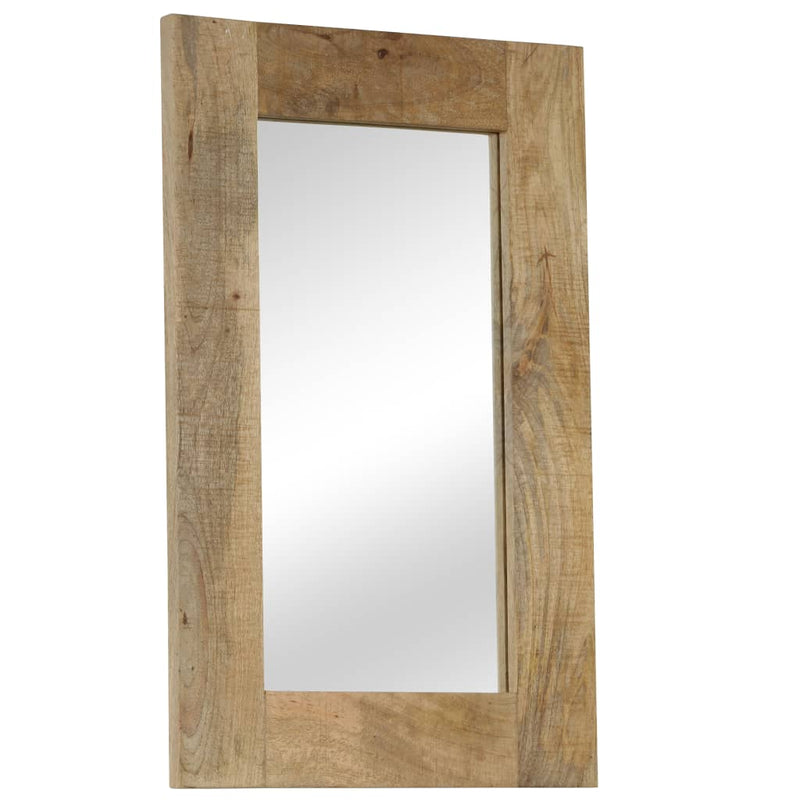 Mirror Solid Mango Wood 50x80 cm