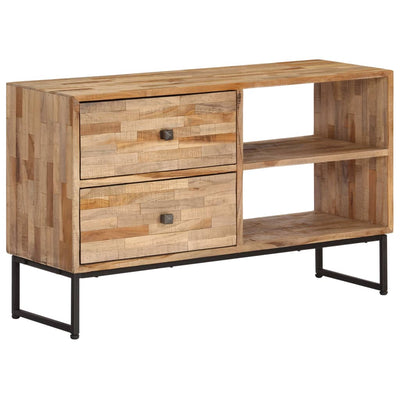 TV Cabinet Reclaimed Teak Wood 90x30x55 cm