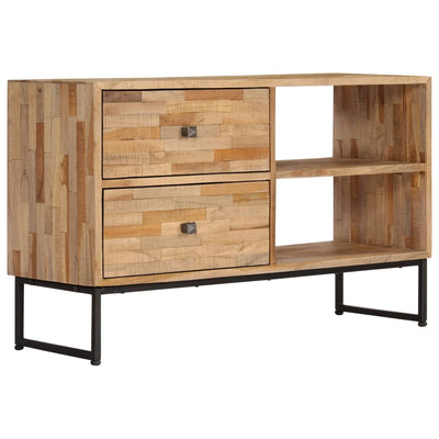 TV Cabinet Reclaimed Teak Wood 90x30x55 cm