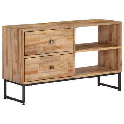 TV Cabinet Reclaimed Teak Wood 90x30x55 cm