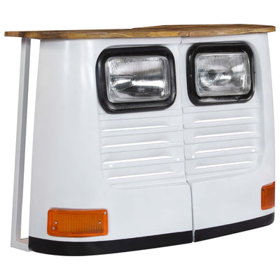 Truck Sideboard Solid Mango Wood White