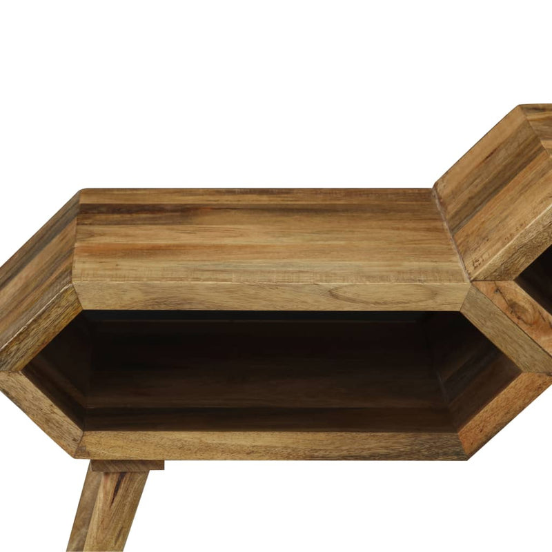 Coffee Table Solid Mango Wood 104x50x45 cm