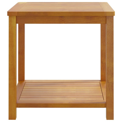 Side Table Solid Acacia Wood 45x45x45 cm