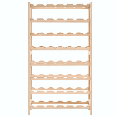 Wine Rack Cedar Wood 57.5x28x102 cm