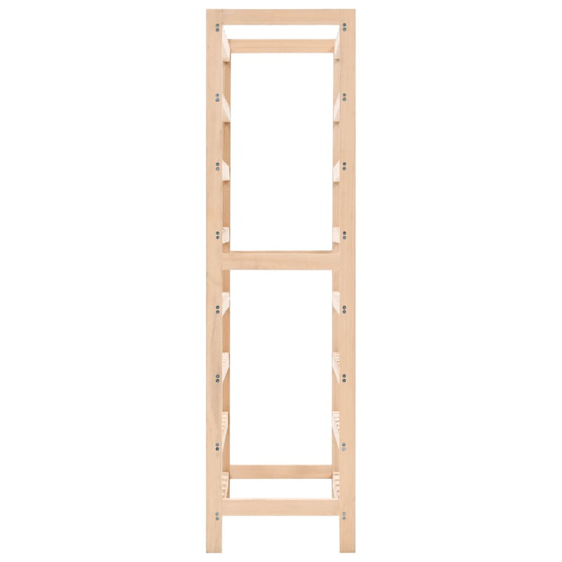 Wine Rack Cedar Wood 57.5x28x102 cm