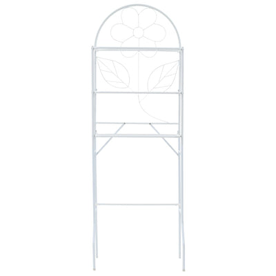 Toilet Rack White 60x33x174 cm