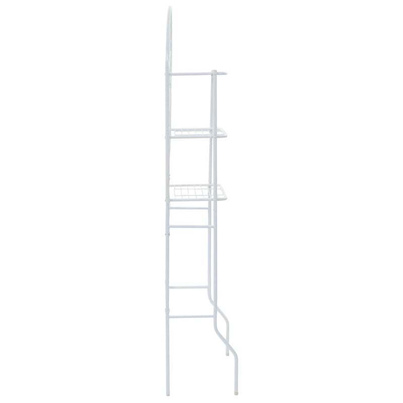 Toilet Rack White 60x33x174 cm