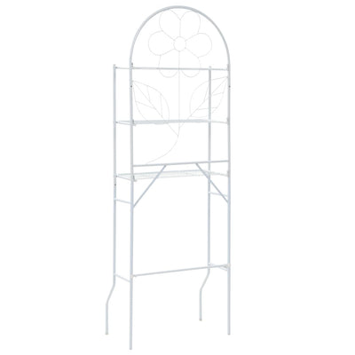 Toilet Rack White 60x33x174 cm