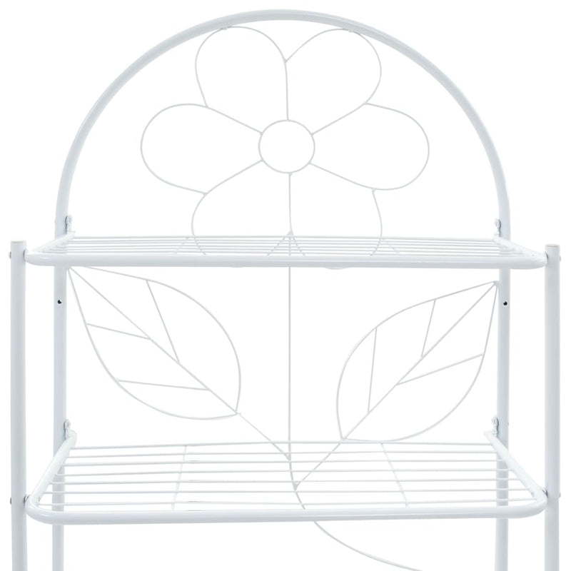 Toilet Rack White 60x33x174 cm