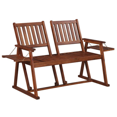 Garden Bench 165 cm Solid Acacia Wood