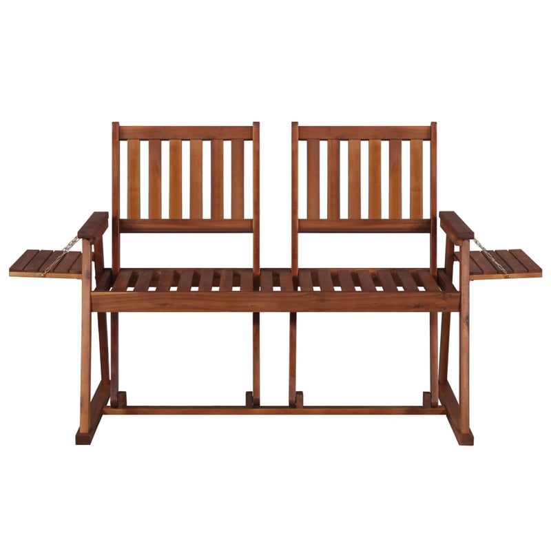 Garden Bench 165 cm Solid Acacia Wood