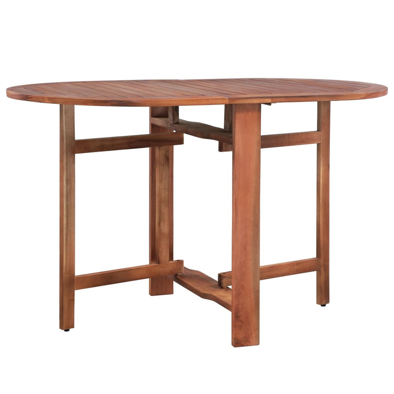 Garden Table 120x70x74 cm Solid Acacia Wood